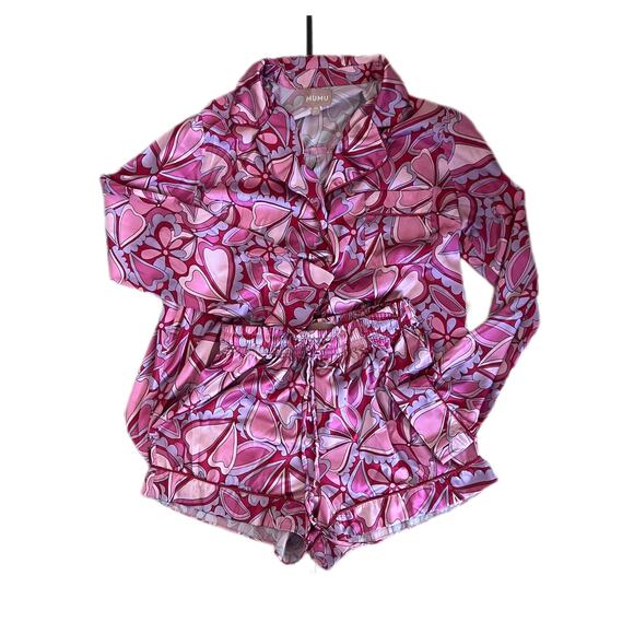 Show Me Your MuMu PJ Pink Candy Hearts Set